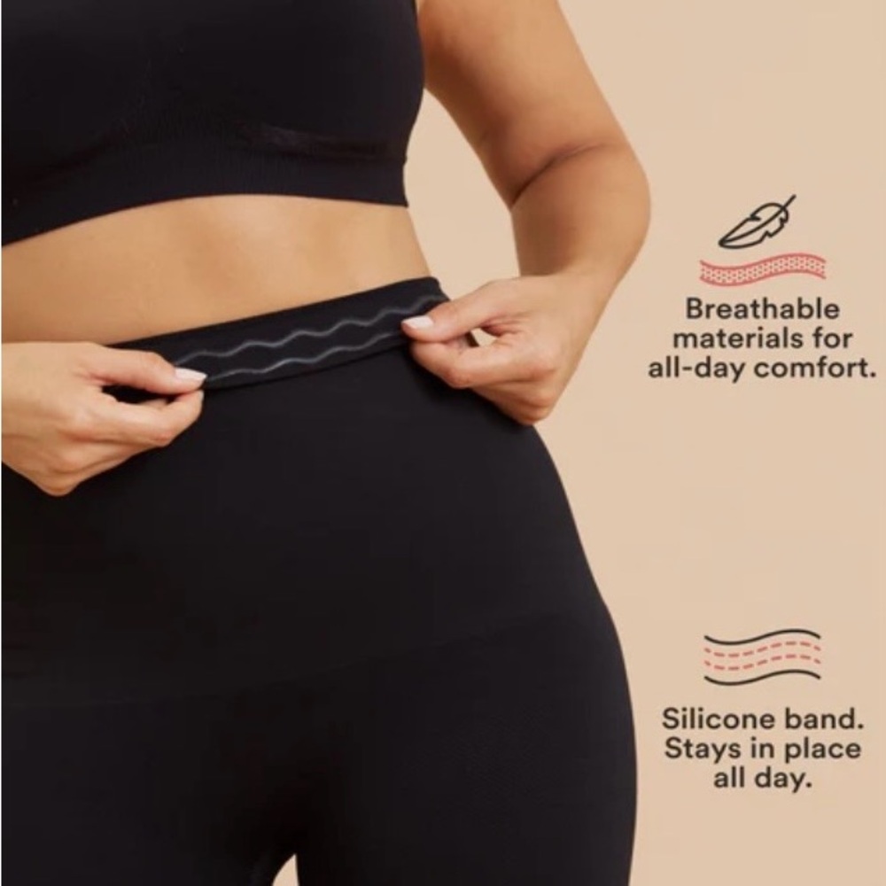 SHAPERMINT Women's High-Waisted Compression Leggings